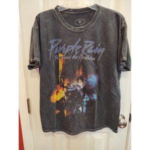Prince Purple Rain T Shirt M The Prince Estate Official Short Sleeve Black